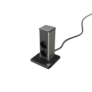 StandUp DIGITEL alu 2 x 2P+T + 2 Usb avec cordon de 2m 2P+T DIGITEL